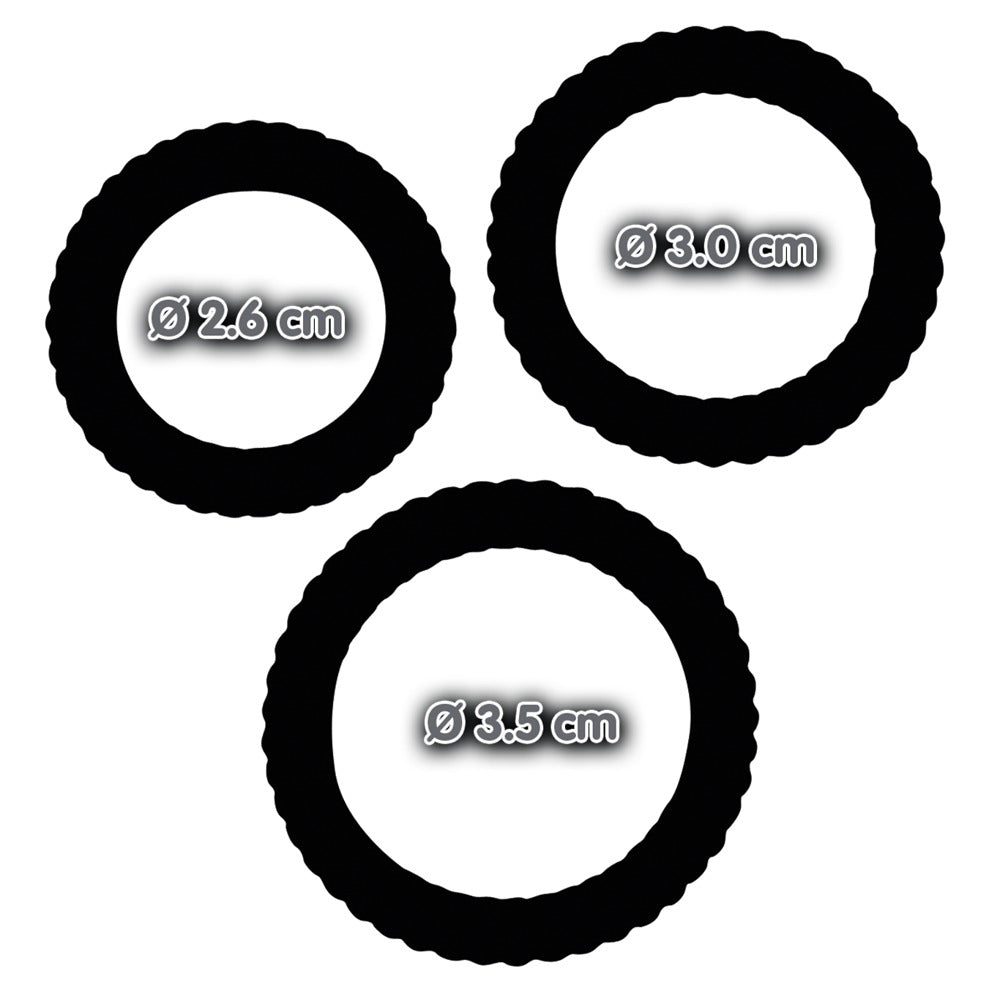 YOU2TOYS - LUST COCK RING TRIO