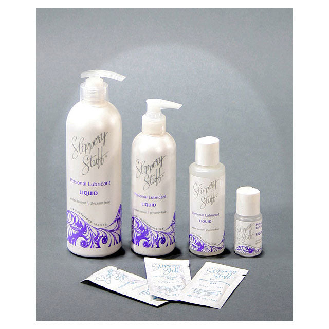LUBRIFICANTE À BASE DE ÁGUA SLIPPERY STUFF - SAQUETAS DE 7,5 ML