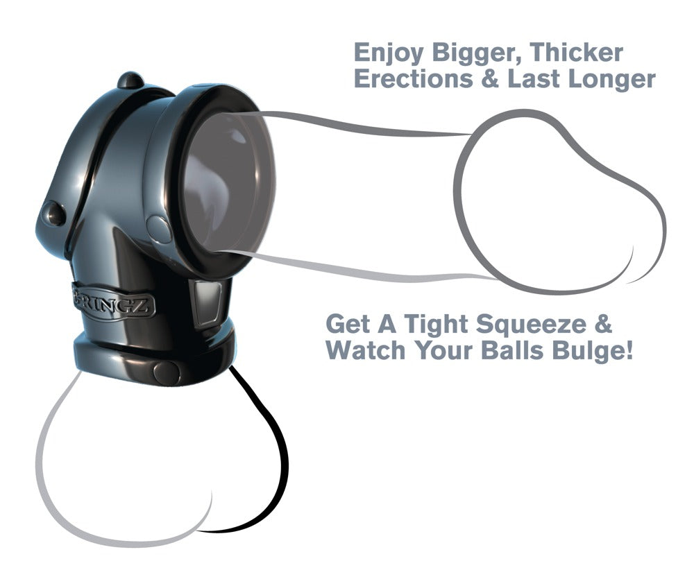 FANTASY C-RINGZ - COCK PIPE WITH BALL-STRETCHER