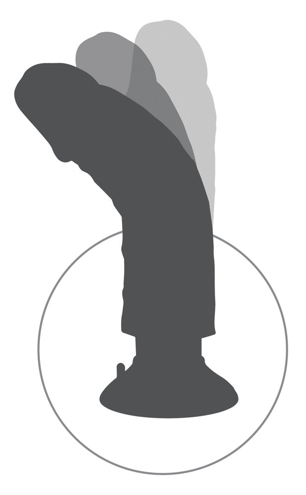 KING COCK - 9" VIBRATING COCK WITH BALLS