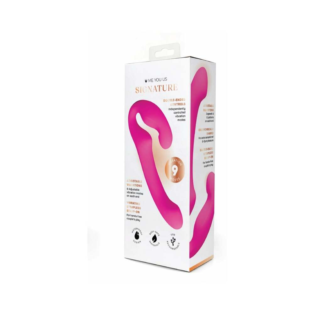 ME YOU US SIGNATURE - THE STRAPLESS STRAP-ON PINK