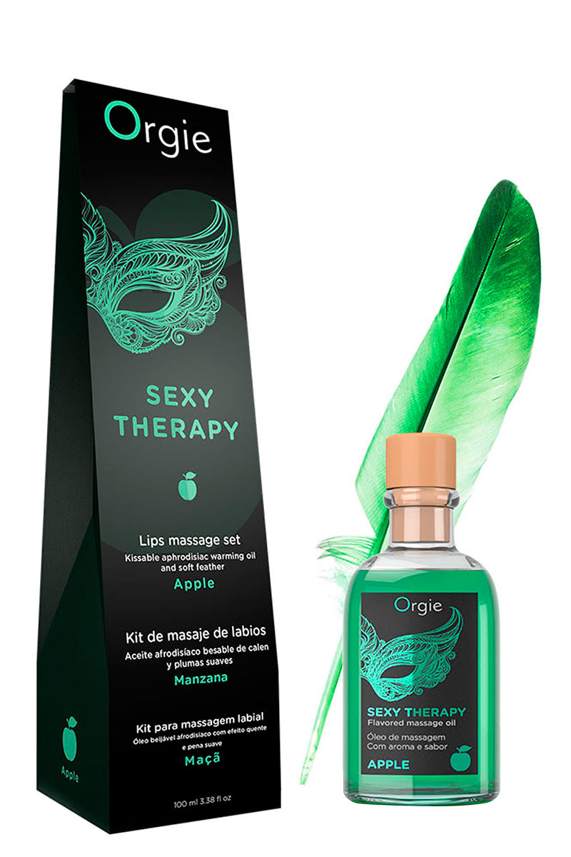 ORGIE - LIPS MASSAGE KIT APPLE
