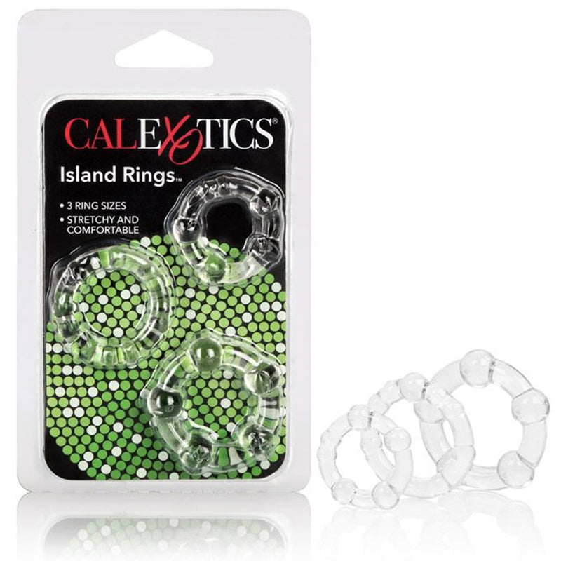 CAL EXOTICS - ISLAND RINGS - CLEAR