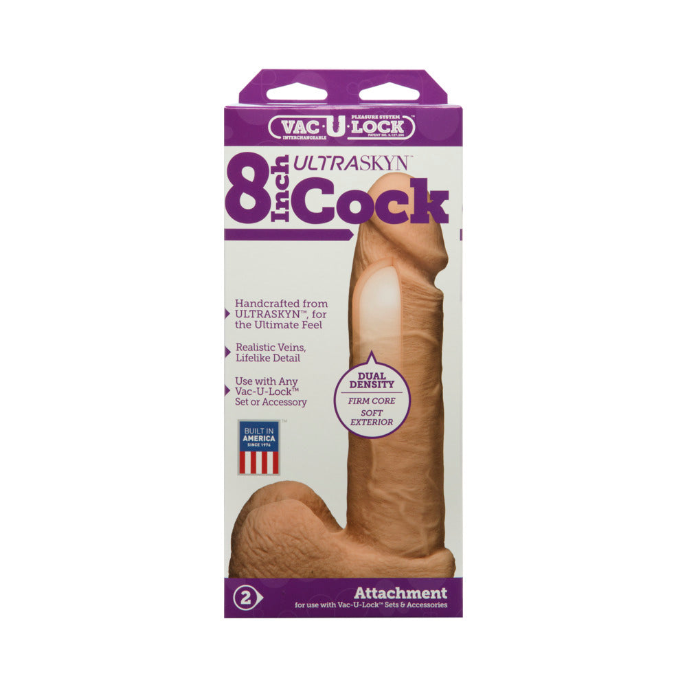 DOC JOHNSON - VAC U LOCK 8 POLEGADAS ULTRASKYN COCK