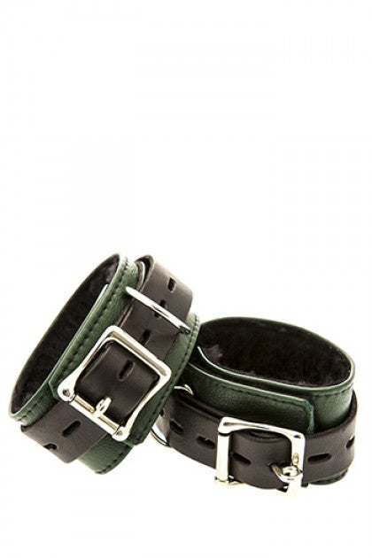 STORMY LEATHER - STORMY GREEN ANKLE CUFFS