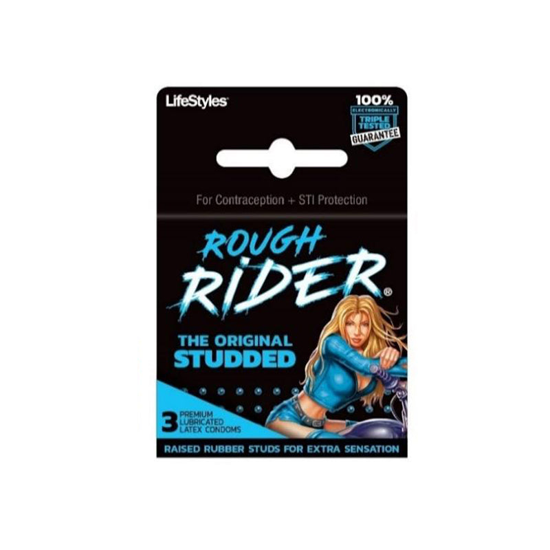 ESTILOS DE VIDA - ROUGH RIDER ORIGINAL COM PITÕES (3 UNID.)