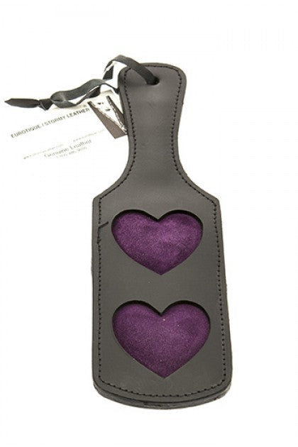 STORMY LEATHER - STORMY PADDLE CORAZONES ROJO