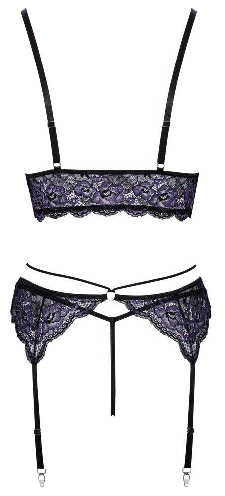COTTELLI LINGERIE - SUSPENDER SET
