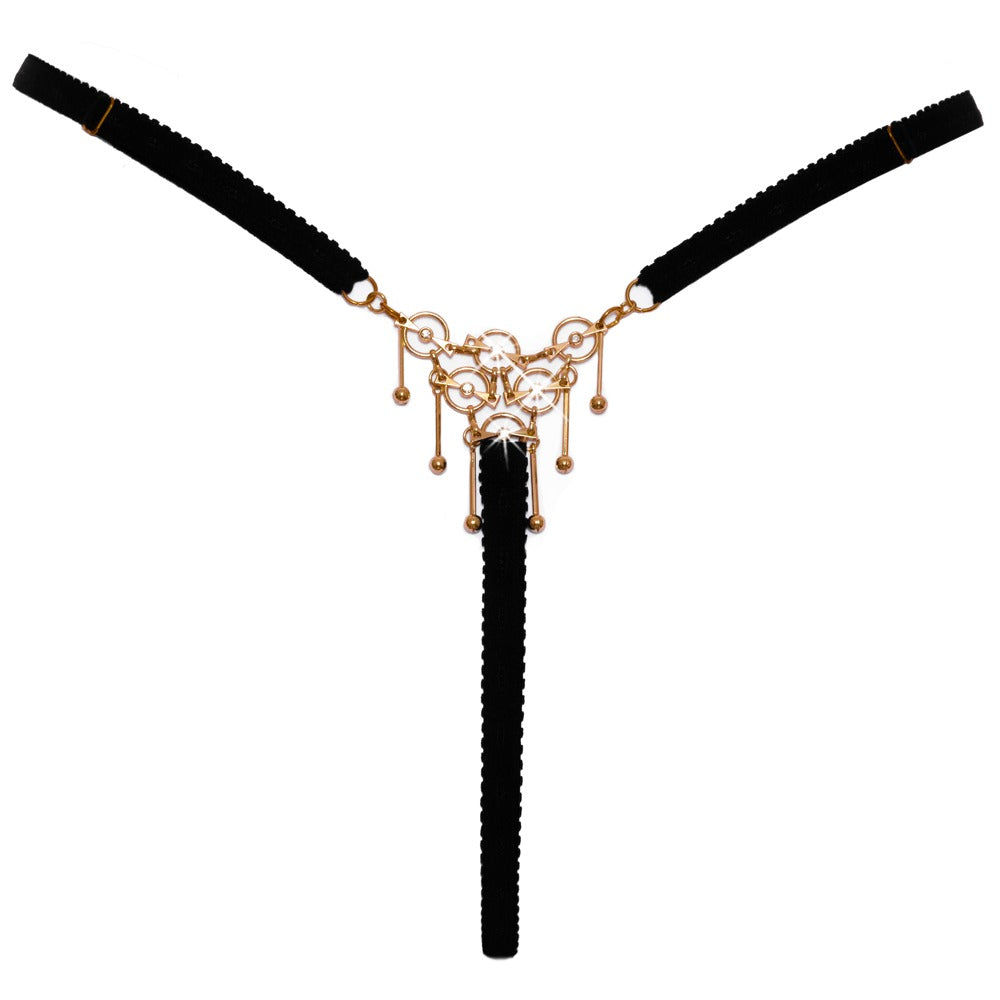 COTTELLI LINGERIE - CROTCHLESS STRING