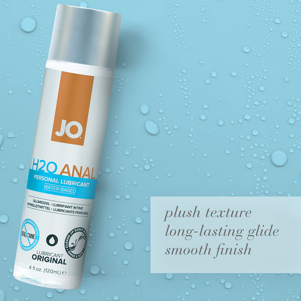 SYSTEM JO - JO H2O ANAL ORIGINAL WATER-BASED LUBRICANT 4 OZ.