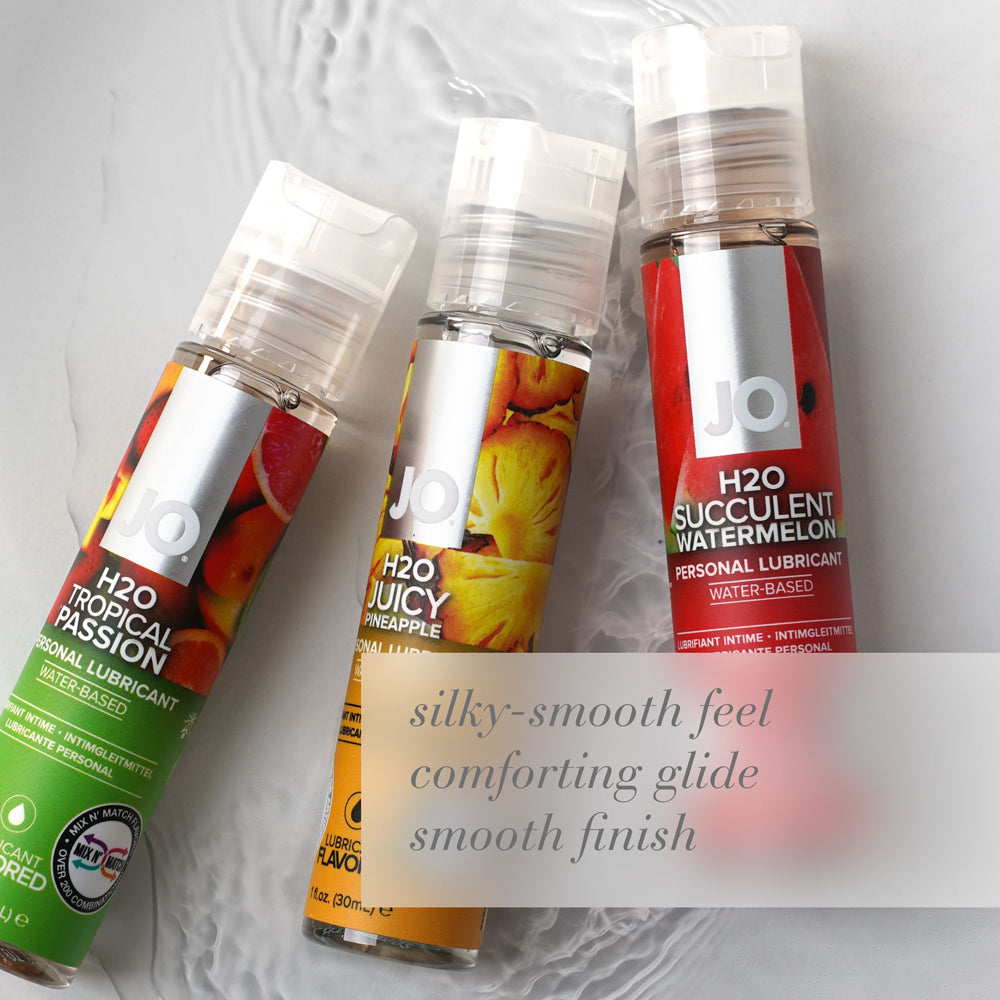 SYSTEM JO - JO H2O SUCCULENT WATERMELON FLAVORED WATER-BASED LUBRICANT 4 OZ.