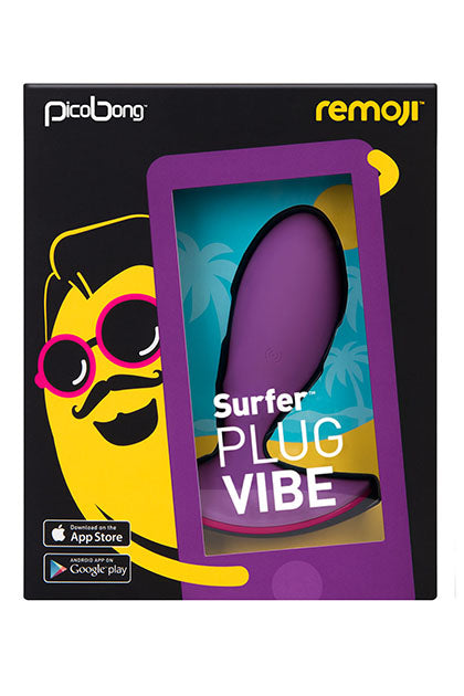 Remoji: Surfer Plug Vibe Purple
