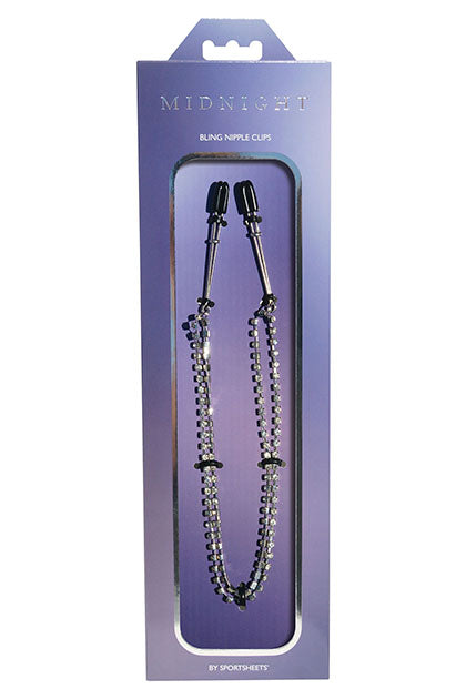 SPORTSHEETS - BLING NIPPLE CLIPS