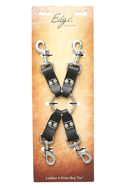SPORTSHEETS - LEATHER HOG TIE