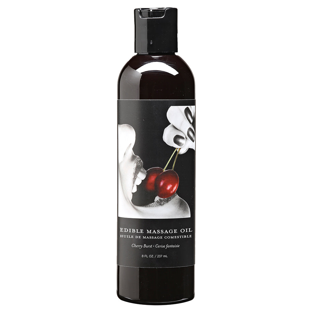 EARTHLY BODY - ÓLEO DE MASSAGEM COMESTÍVEL CHERRY BURST 8OZ