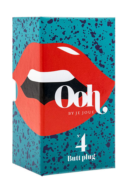 OOH BY JE JOUE - Nº4 BUTT PLUG BLACK