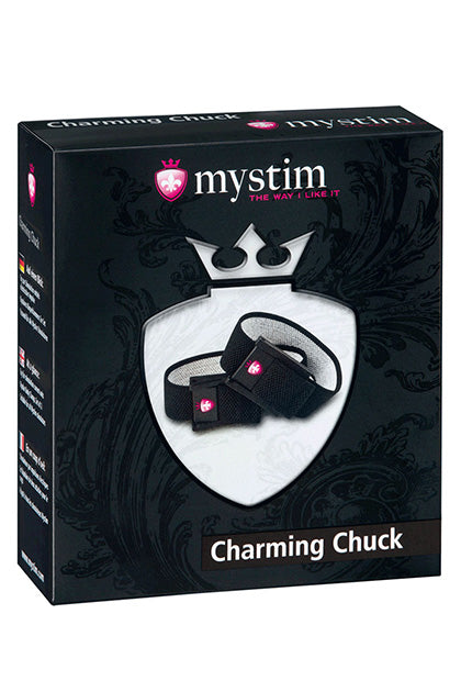 MYSTIM CHARMING CHUCK - STRAP SET OF 2 WITH 2MM ADAPTOR