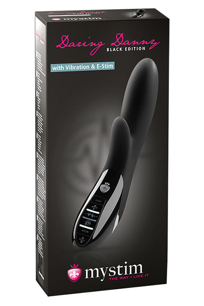 MYSTIM - DANNY ESTIM VIBRATOR, BLACK EDITION