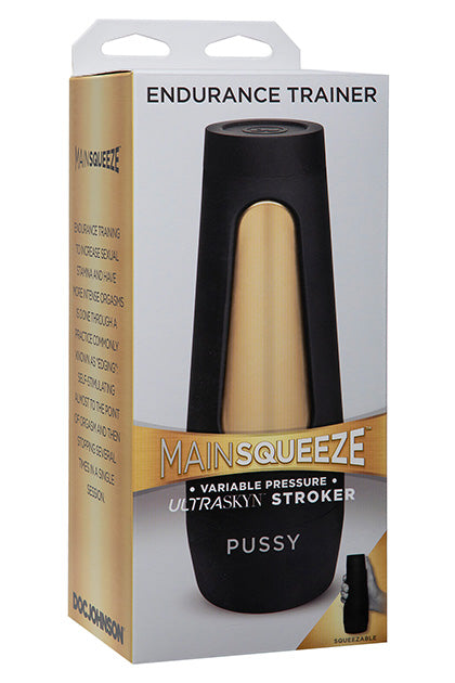MAIN SQUEEZE - ENDURANCE TRAINER - ULTRASKYN(TM) STROKER - PUSSY - VANILLA
