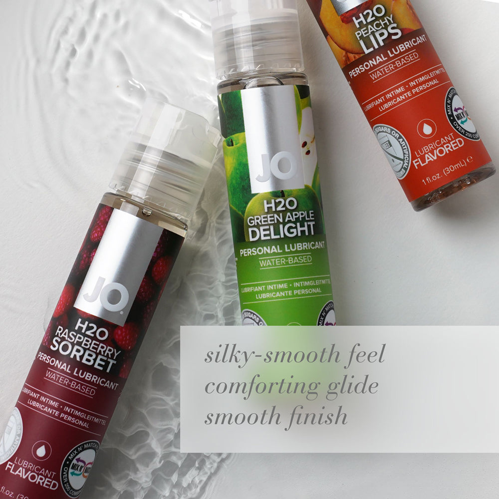 SYSTEM JO - JO H2O RASPBERRY SORBET FLAVORED WATER-BASED LUBRICANT 1 OZ.