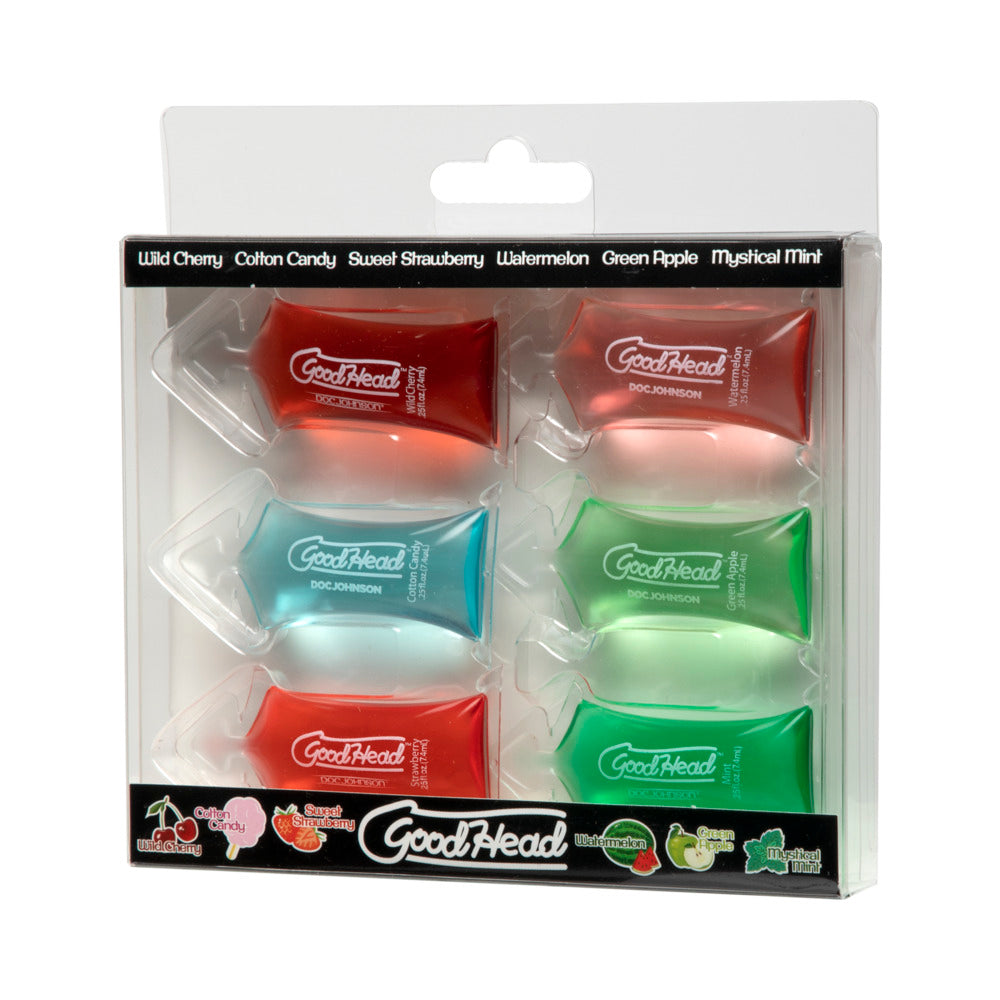 DOC JOHNSON - GOODHEAD - EMBALAGENS TIPO ALMOFADA - PACK DE 6