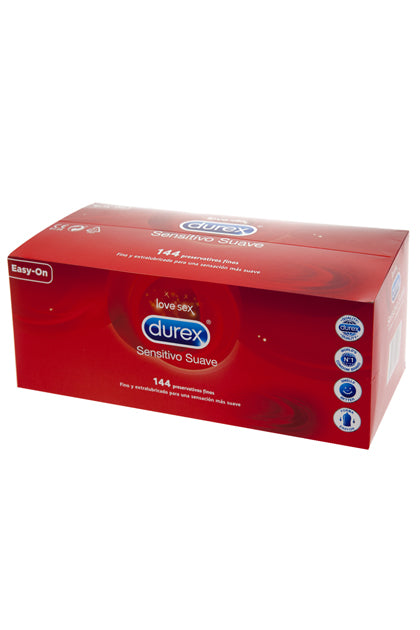 DUREX - SENSITIVO SUAVE 144 UDS