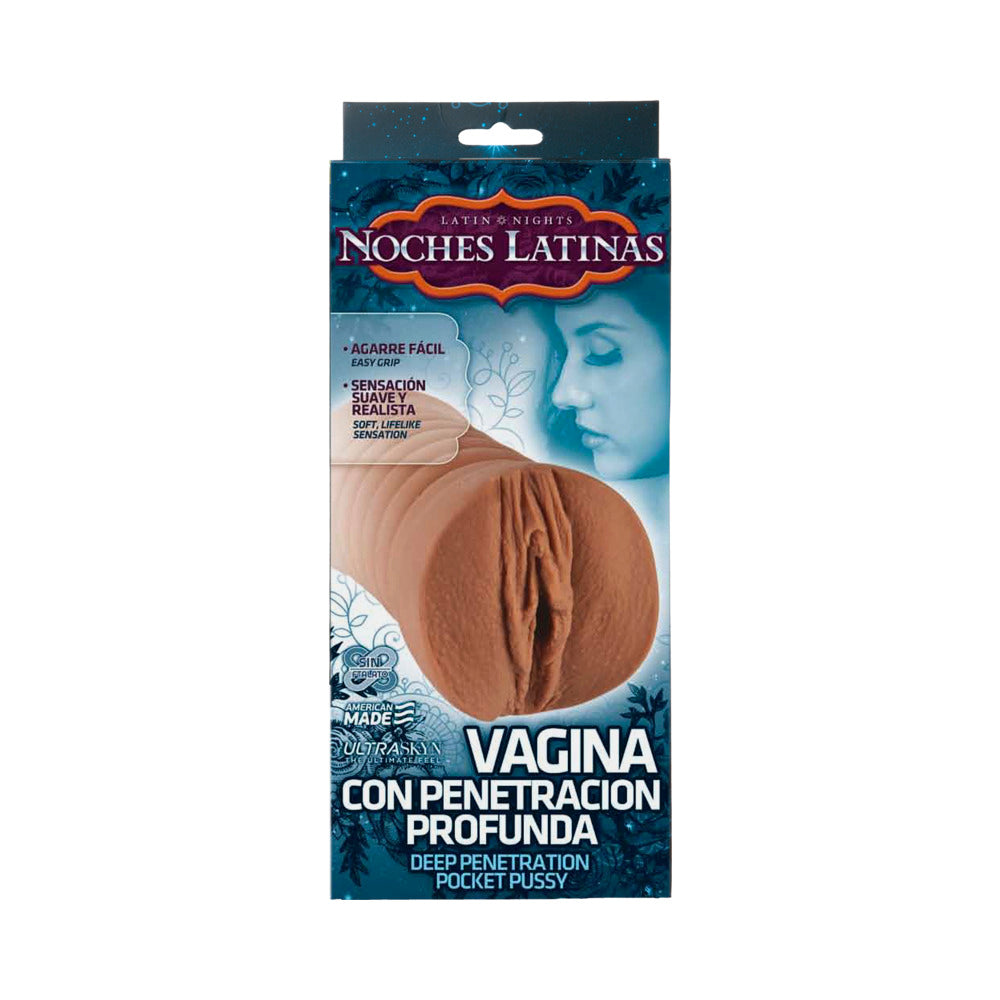 DOC JOHNSON - NOCHES LATINAS UR3 DEEP PEN POCKET PUSSY