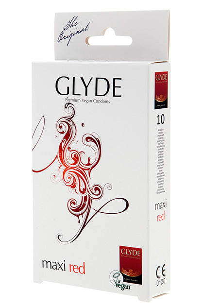 GLYDE - ULTRA MAXI RED 10 UDS