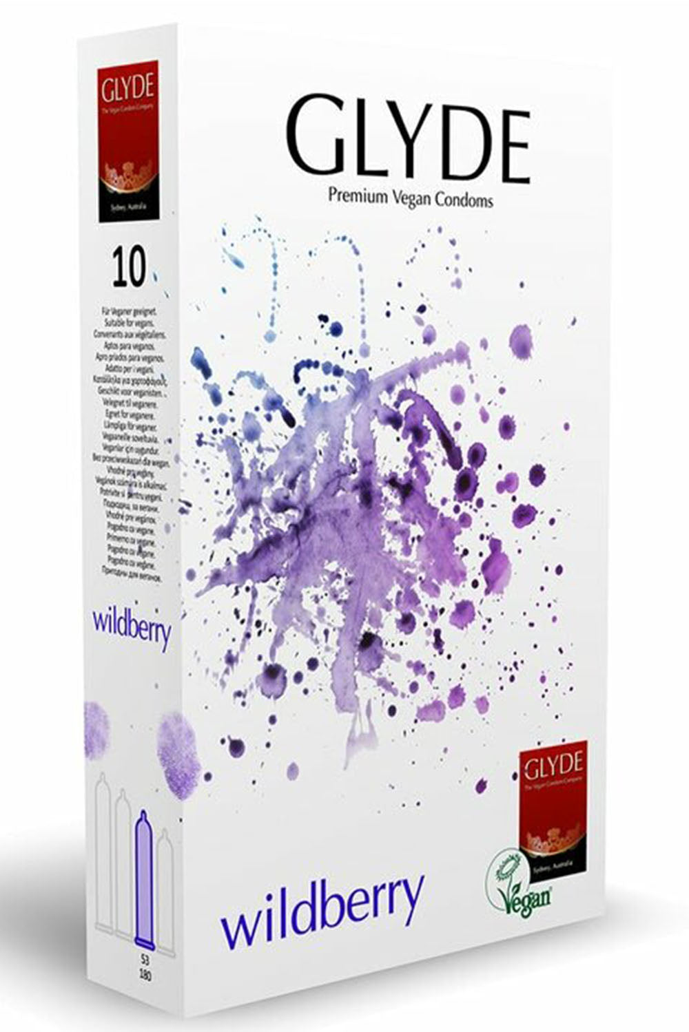 GLYDE - ULTRA WILDBERRY 10 UDS