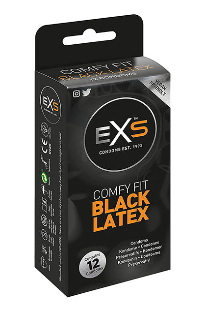 EXS - BLACK LATEX 12 UNIDADES