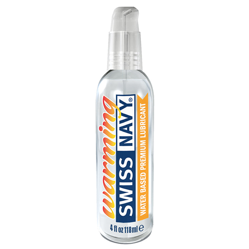 SWISS NAVY - WARMING WATER-BASED LUBRICANT 4 OZ.