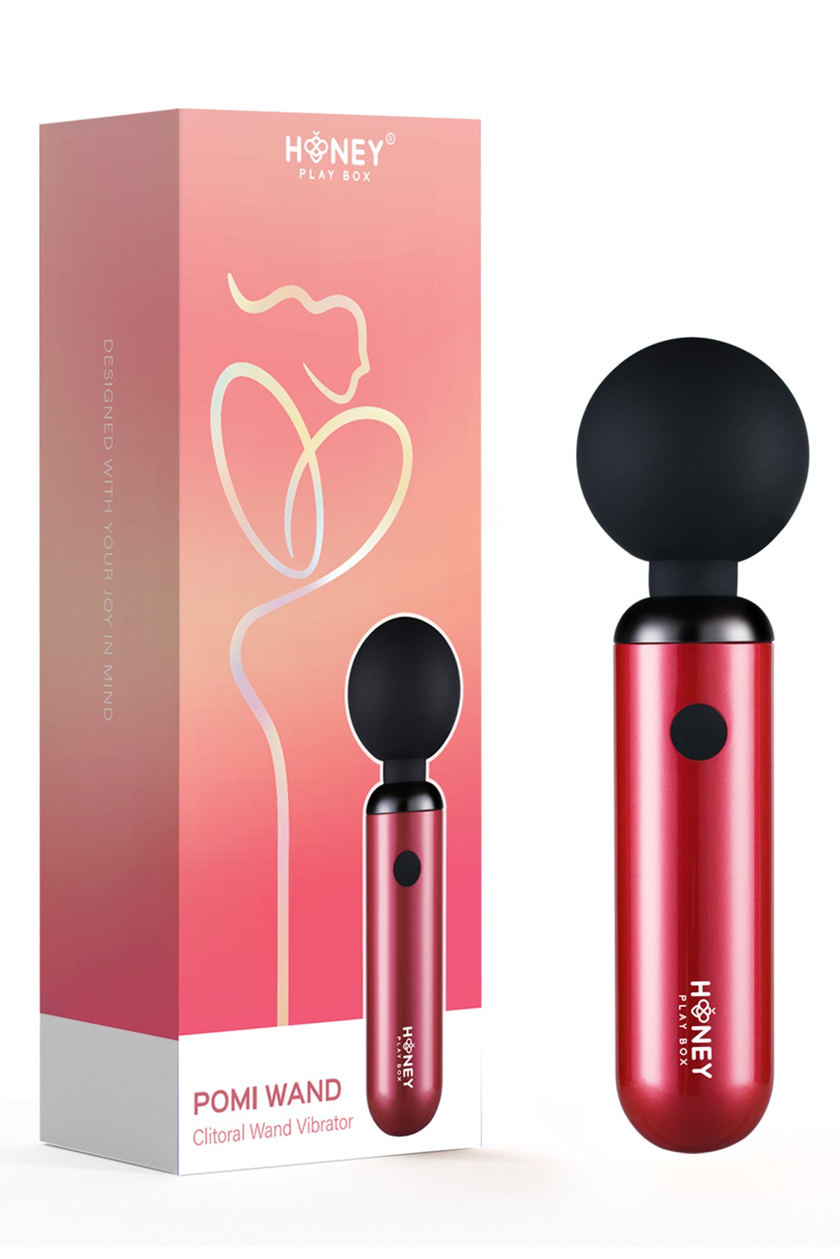 HONEY PLAY BOX - POMI WAND RED