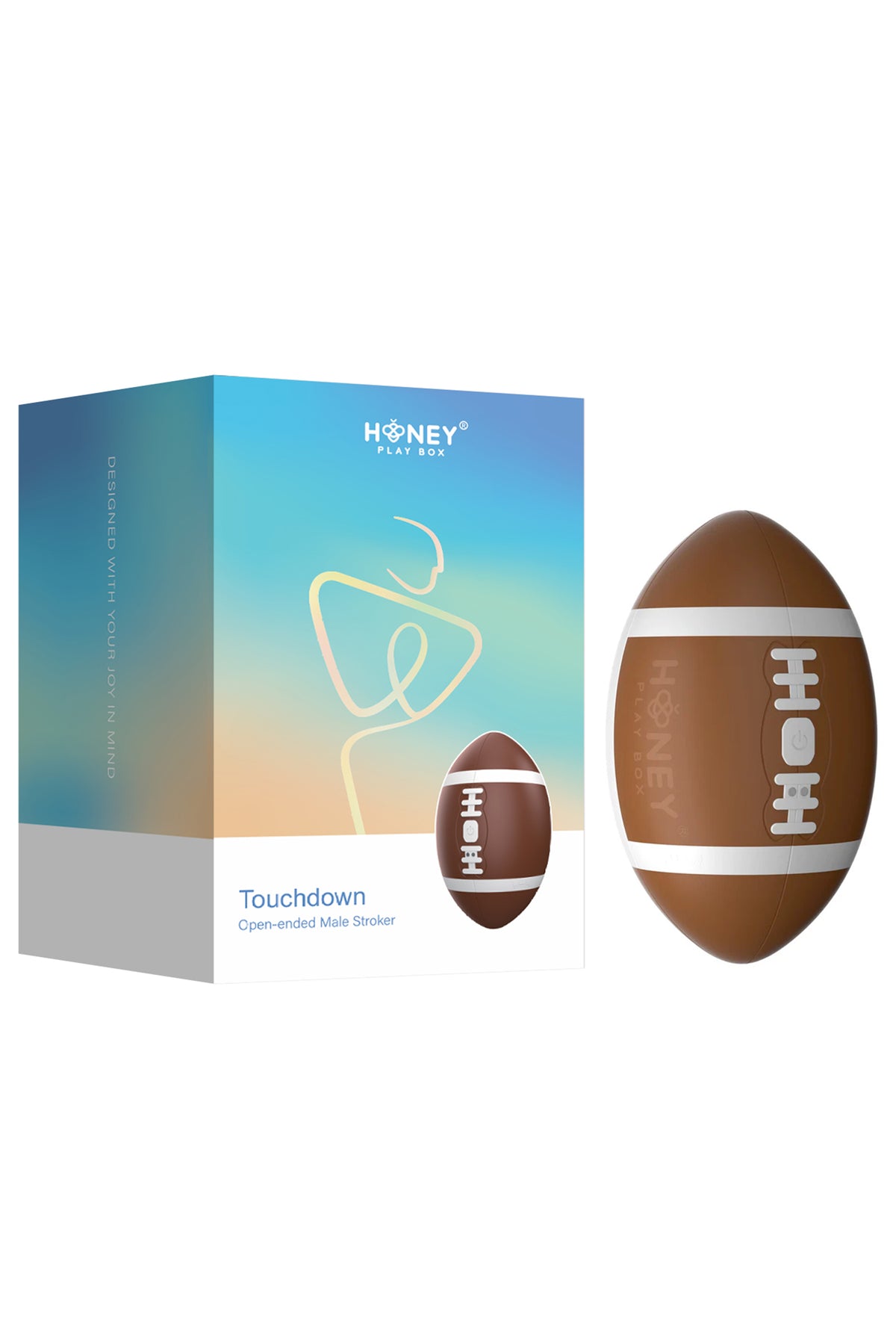 HONEY PLAY BOX - TOUCHDOWN BROWN