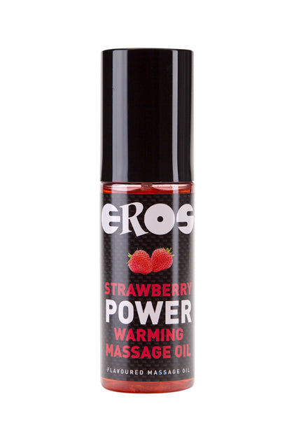 Strawberry Power Warming Massage Oil 100 ml