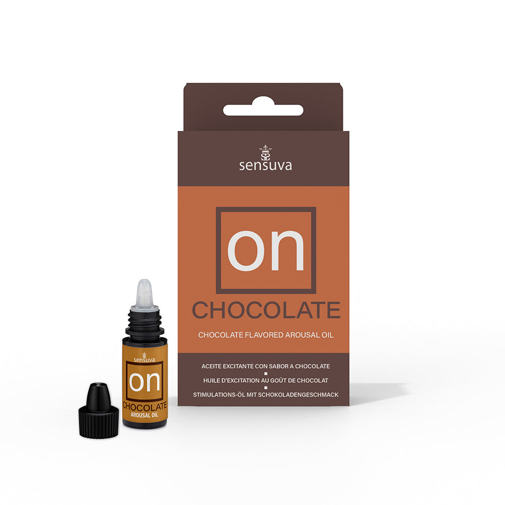 SENSUVA - ON AROUSAL OIL CHOCOLATE 5ML. BOTTLES