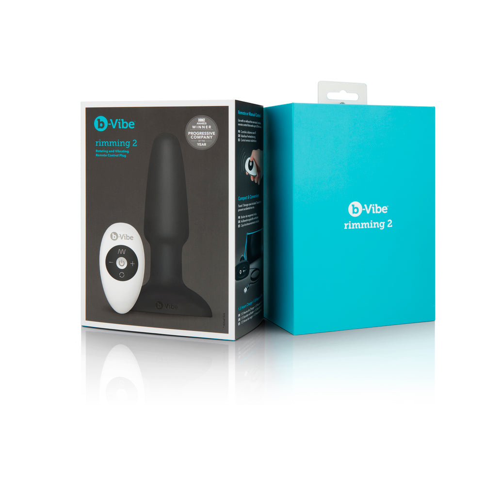 B-VIBE - RIMMING 2 ROTATING AND VIBRATING REMOTE CONTROL PLUG