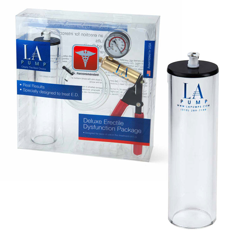 LA PUMP - DELUXE ERECTILE DYSFUNCTION PACKAGE 2 X 9IN, PACKAGED