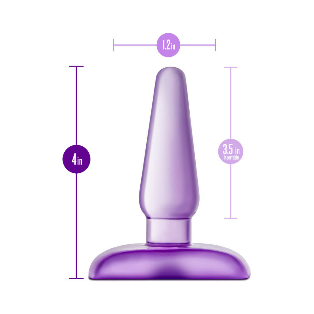 BLUSH - B YOURS ECLIPSE PLEASER ANAL PLUG SMALL PURPLE