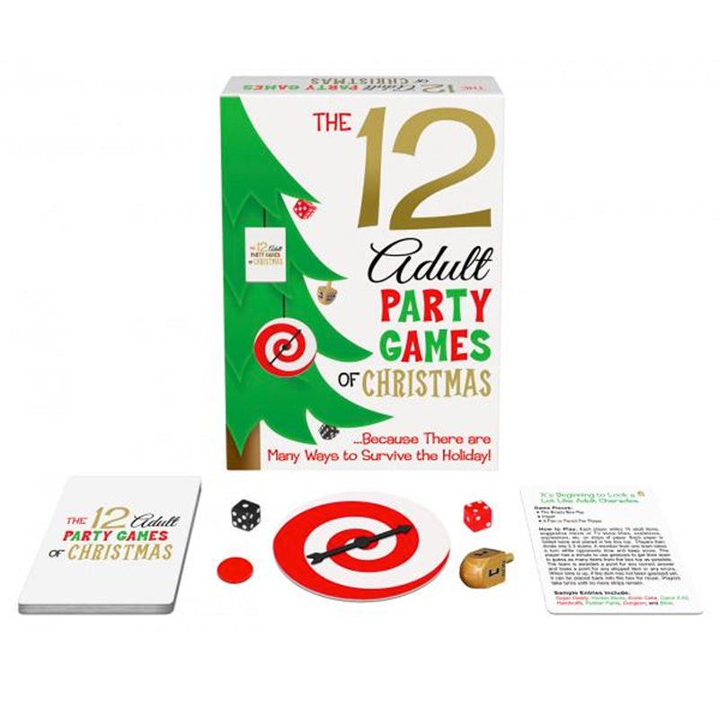 KHEPER GAMES - 12 ADULT PARTY GAMES OF CHRISTMAS