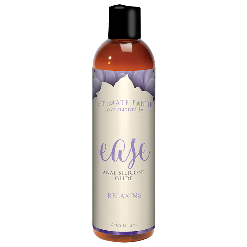 INTIMATE EARTH - EASE RELAXING BISABOL ANAL DE SILICONE 60 ML/2 OZ