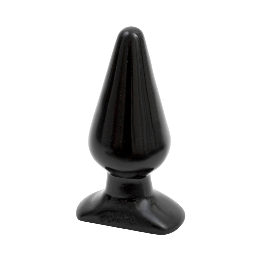 DOC JOHNSON - LARGE BUTT PLUG (BLACK)