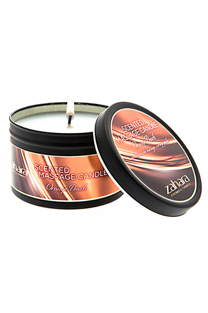 ZAHARA - VELA MELOCOTON NARANJA PACK 24