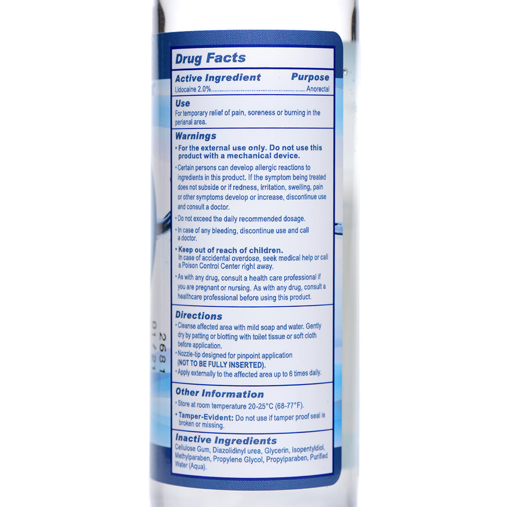 XR BRANDS - CLEANSTREAM RELAX DESENSITIZING NOZZLE TIP LUBRICANT 4 OZ.