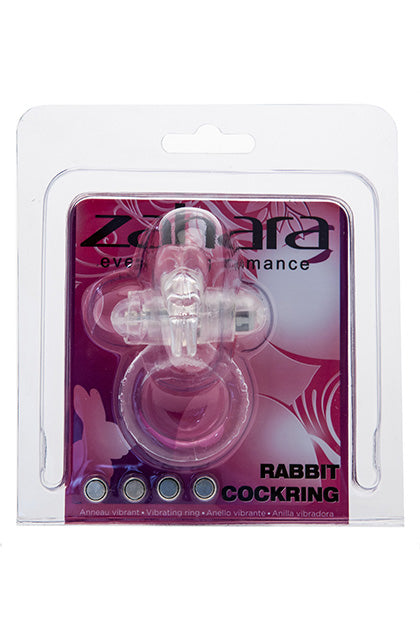 ZAHARA - ANILLA CONEJO TRANSP PACK 24