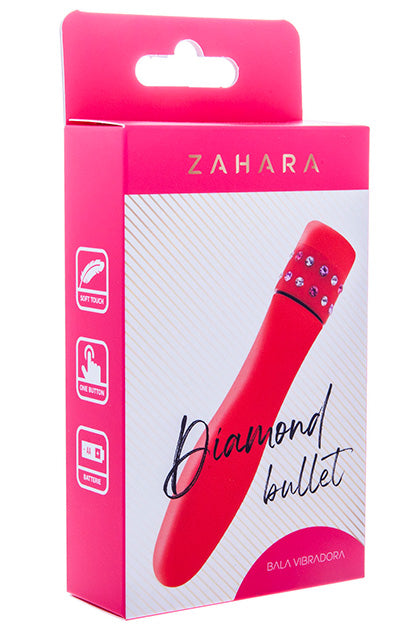 ZAHARA - DIAMOND VIBRATOR RED