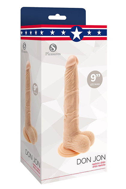 S PLEASURES - DON JON REALISTIC DILDO 22,5 CM