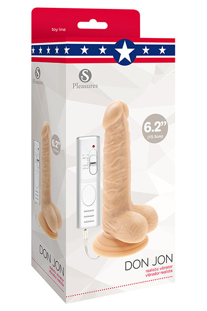 Don Jon Realistic Vibrator 15,5 cm