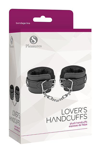 S PLEASURES - LOVER'S HANDCUFFS BLACK