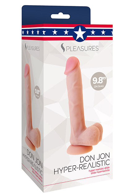 S PLEASURES - DON JON FLESH HIPERREALISTIC 24,5 CM