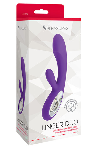 S PLEASURES - LINGER DUO PURPLE